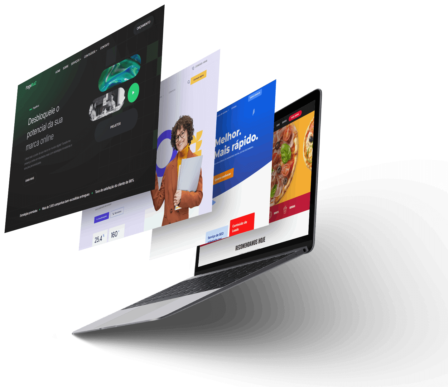 criação de sites baratos e profissionais